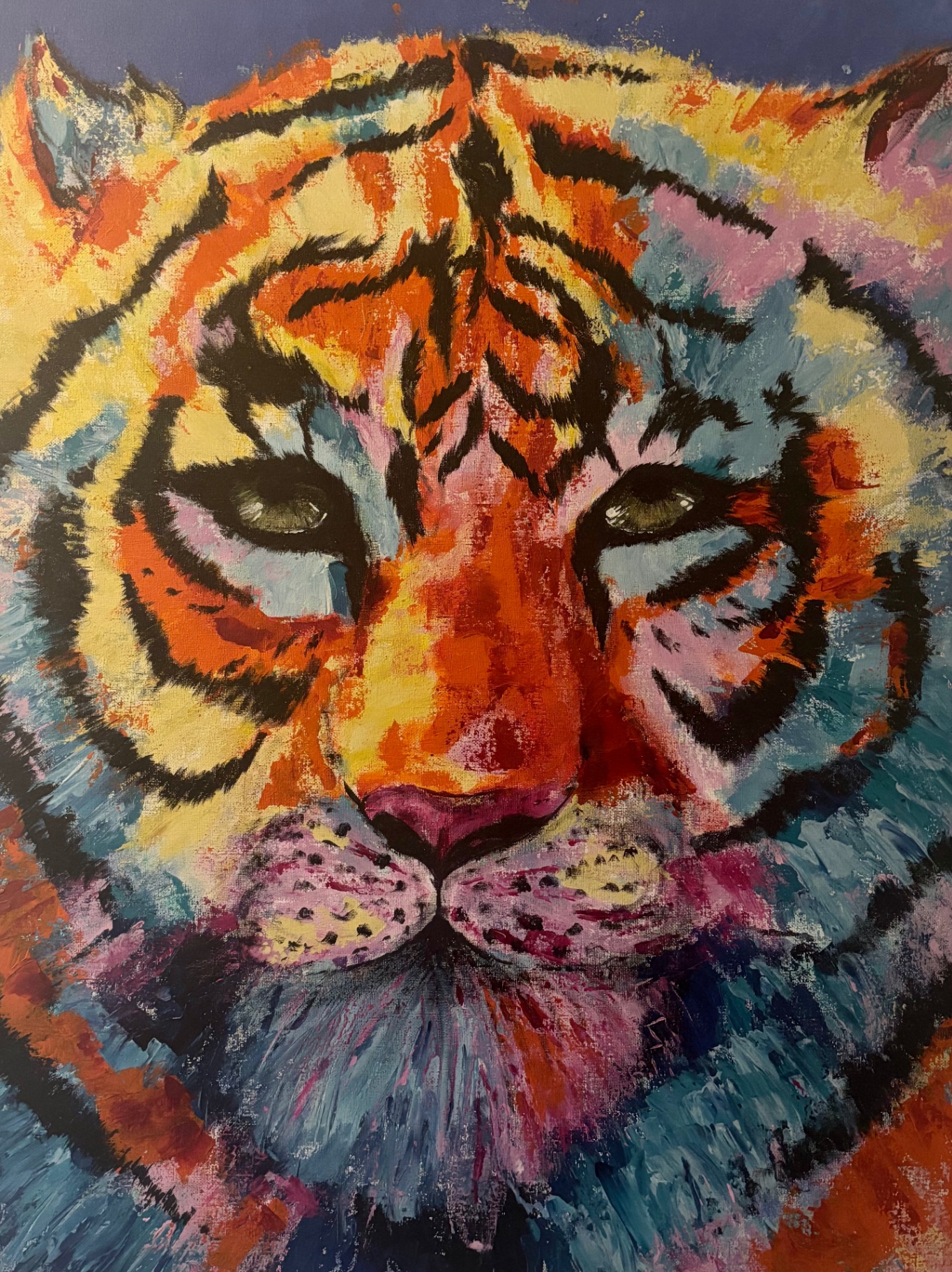 Gemälde Tiger